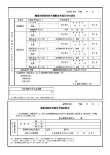 児童手当など各種諸届け