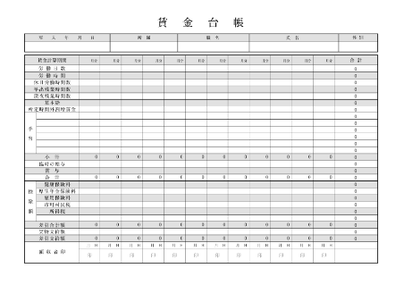 従業員台帳など一覧表示